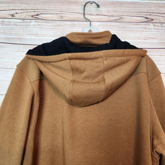 DRI DUCK Men's M Pullover Hooded Sweater Kangaroo Pocket Fleece Lined Helena 50 - Picture 12 of 16